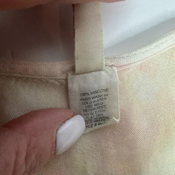 RAGA Sunsets By The Beach Tie Dye Maxi Dress XS - Picture 10 of 12